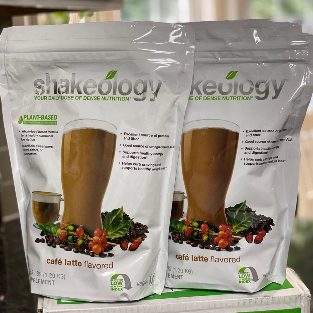 NEW Vegan Shake - O Cafe’ Latte Flavored (2 BAGS)